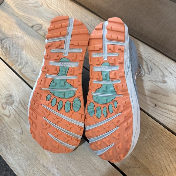 Altra Timp 3 Womens 8 Light Blue Coral Trail Running Shoes AL0A4VRB007 - Picture 7 of 8